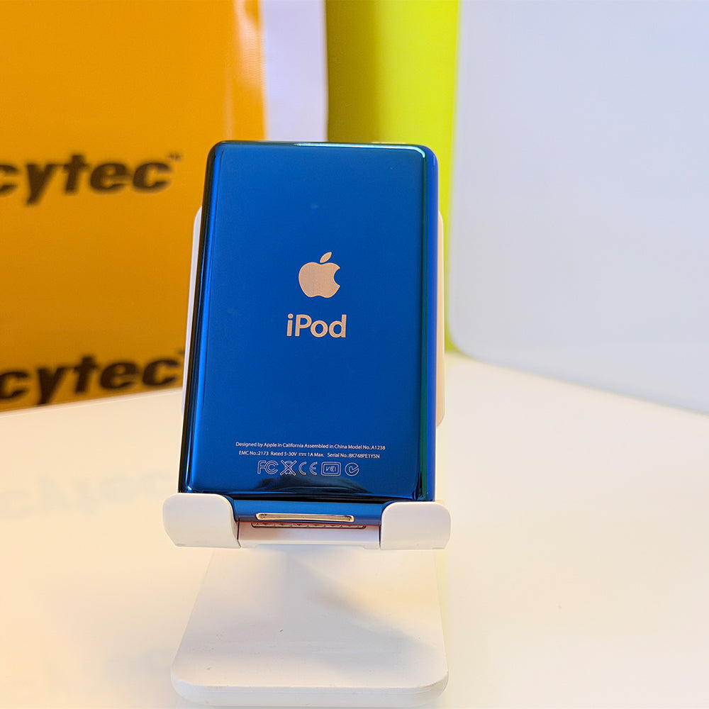 (Pre-Owned, Excellent) Apple iPod Classic 7th Generation 256GB Flash Storage (Red & Blue Special Edition) (6 Months Warranty) + Apple Earpods