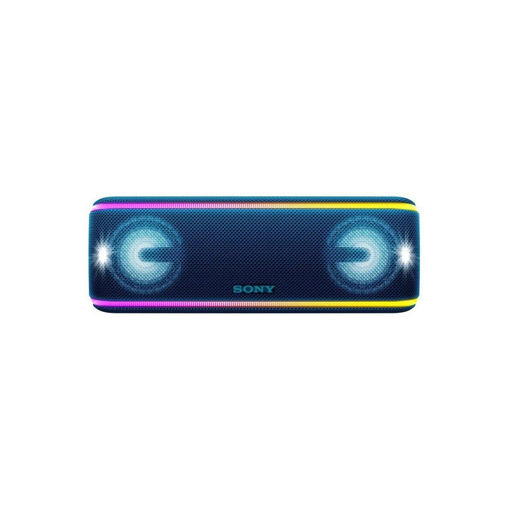 (Pre-Owned, Very Good) Sony SRS-XB41 Wireless Extra Bass Bluetooth Speaker with 24 Hours Battery Life, Party Chain, Party Light, Waterproof, Dustproof, Rustproof, Speaker wih Mic, Loud Audio for Phone Calls (Black) (60 Days Warranty)