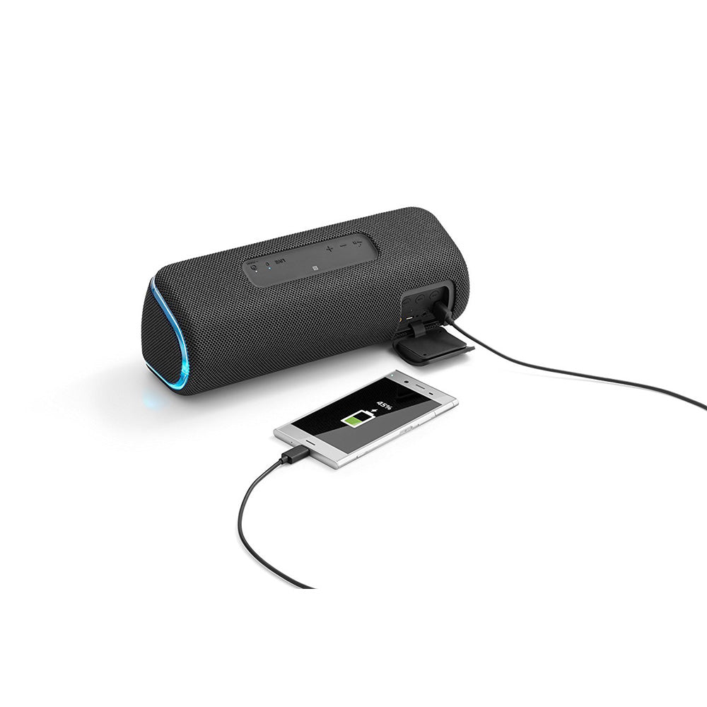 (Pre-Owned, Very Good) Sony SRS-XB41 Wireless Extra Bass Bluetooth Speaker with 24 Hours Battery Life, Party Chain, Party Light, Waterproof, Dustproof, Rustproof, Speaker wih Mic, Loud Audio for Phone Calls (Black) (60 Days Warranty)