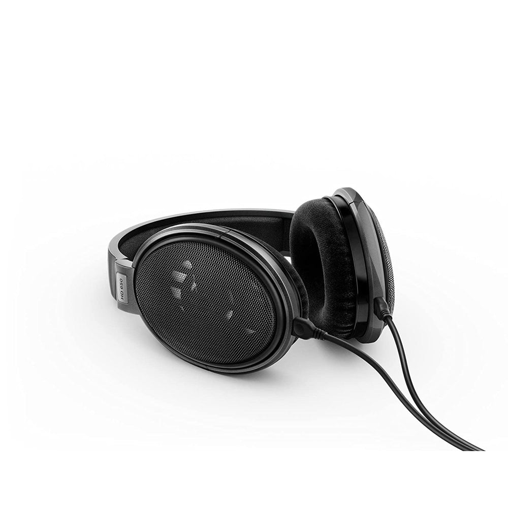 (Open Box) Sennheiser HD 650 Wired Open back Headphones, For Audiophiles and Studio, Hi-Res Audio Support (Black) (12 Months Warranty)