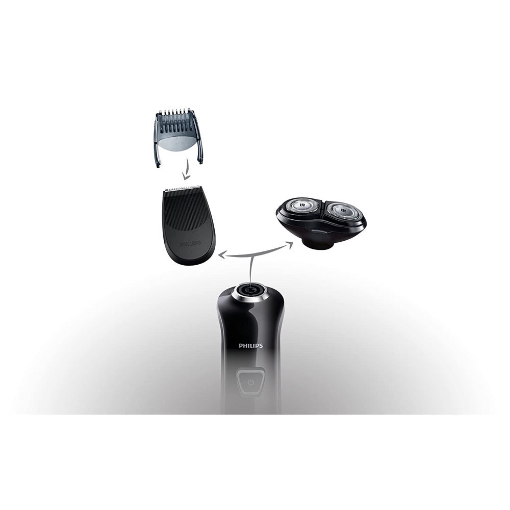 (Open Box) Philips RQ310 Shaver/Trimmer, Body Groomer (Black) (60 Days Warranty)