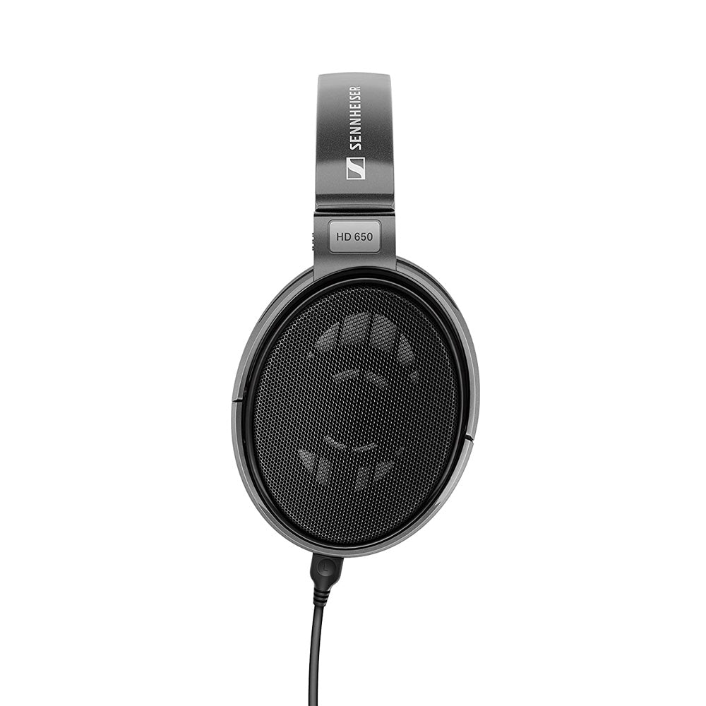 (Open Box) Sennheiser HD 650 Wired Open back Headphones, For Audiophiles and Studio, Hi-Res Audio Support (Black) (12 Months Warranty)