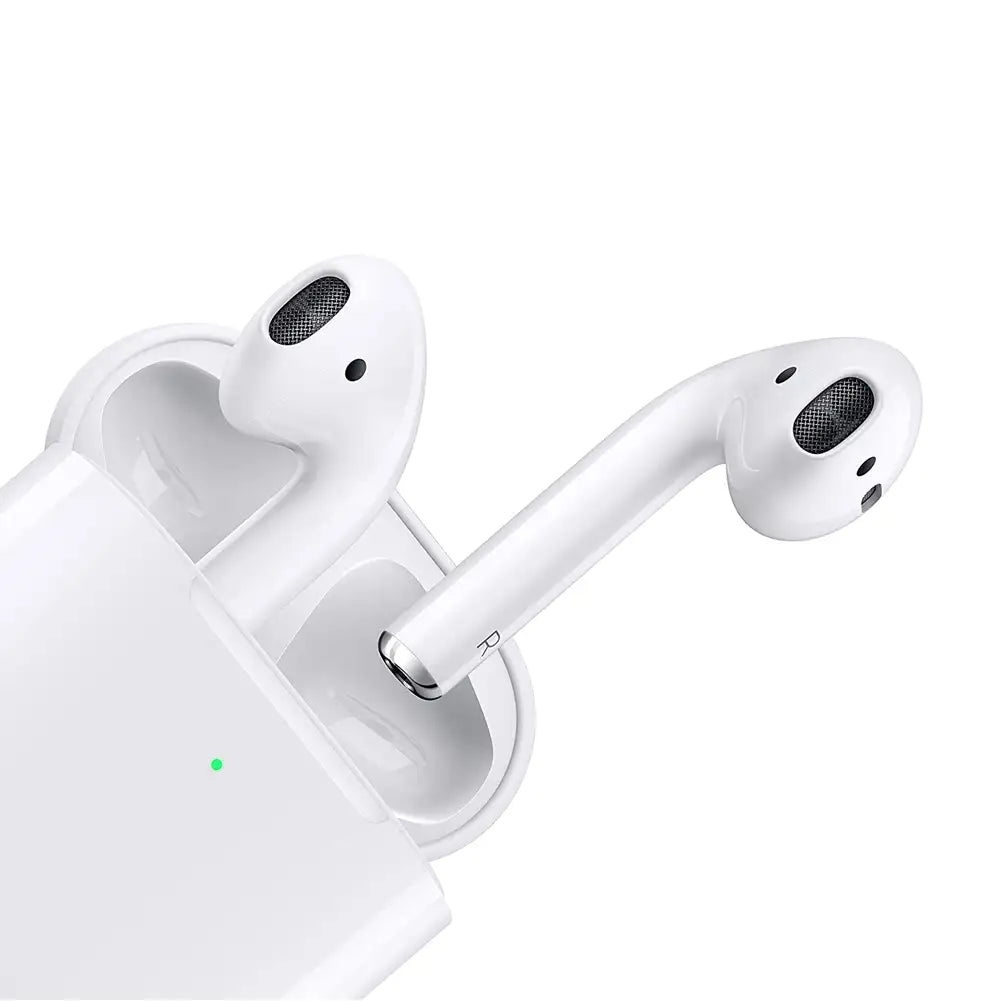 (Pre-Owned, Good) Apple AirPods 2nd Generation with Charging Case, (White) (45 Days Warranty)