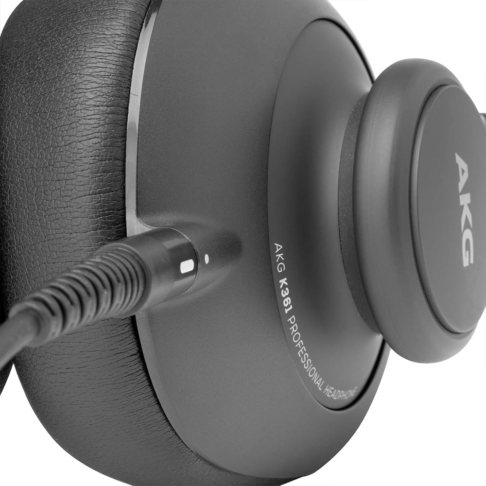 (Open Box Condition) AKG K361 Closed-Back Studio Headphones (Black) (6 Months Warranty)