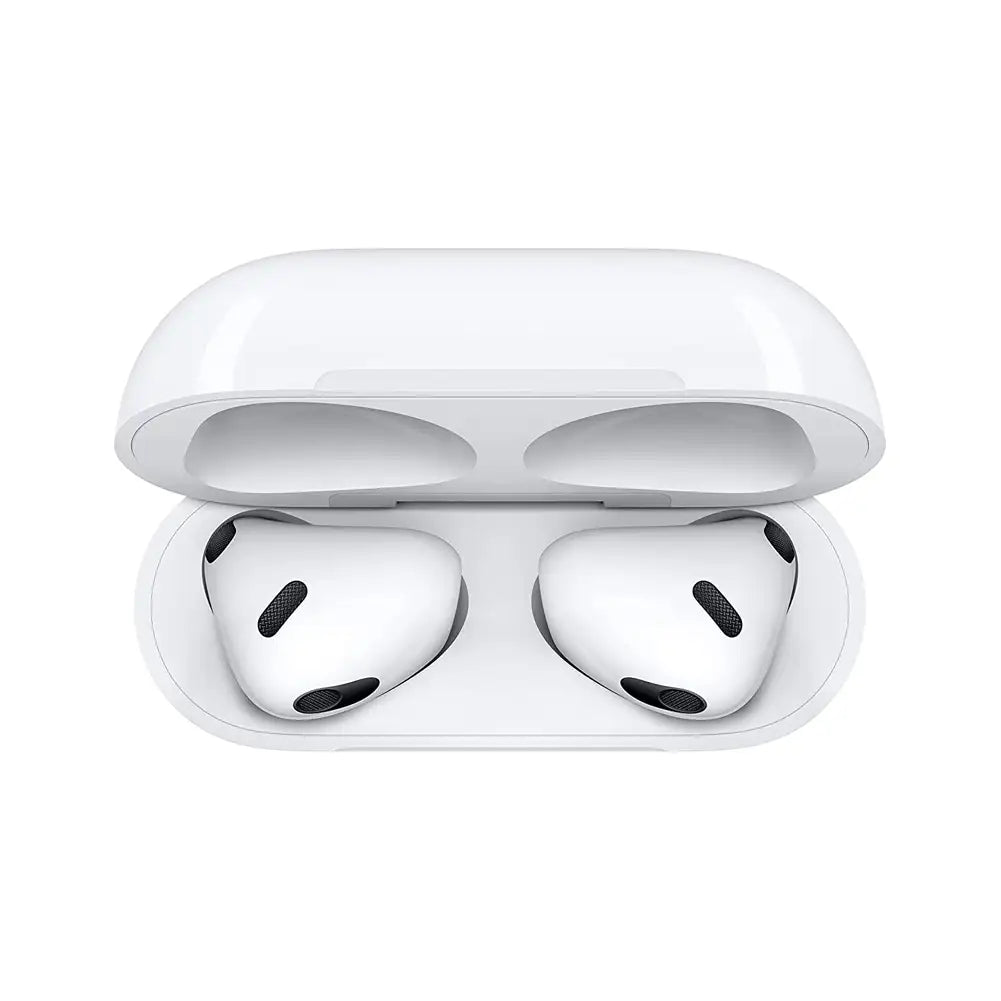 (Pre-Owned, Fair) Apple AirPods (3rd Generation) Wireless Bluetooth True Wireless Earphones With Charging Case (White)(Visible Scratches and Marks)