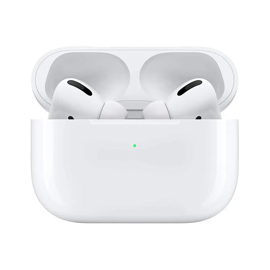 (Pre-Owned, Good) Apple Airpods Pro (1st Gen) With Wireless Magsafe Charging Case, Active noise cancellation enabled True Wireless Bluetooth Headset (White) (60 Days Warranty)