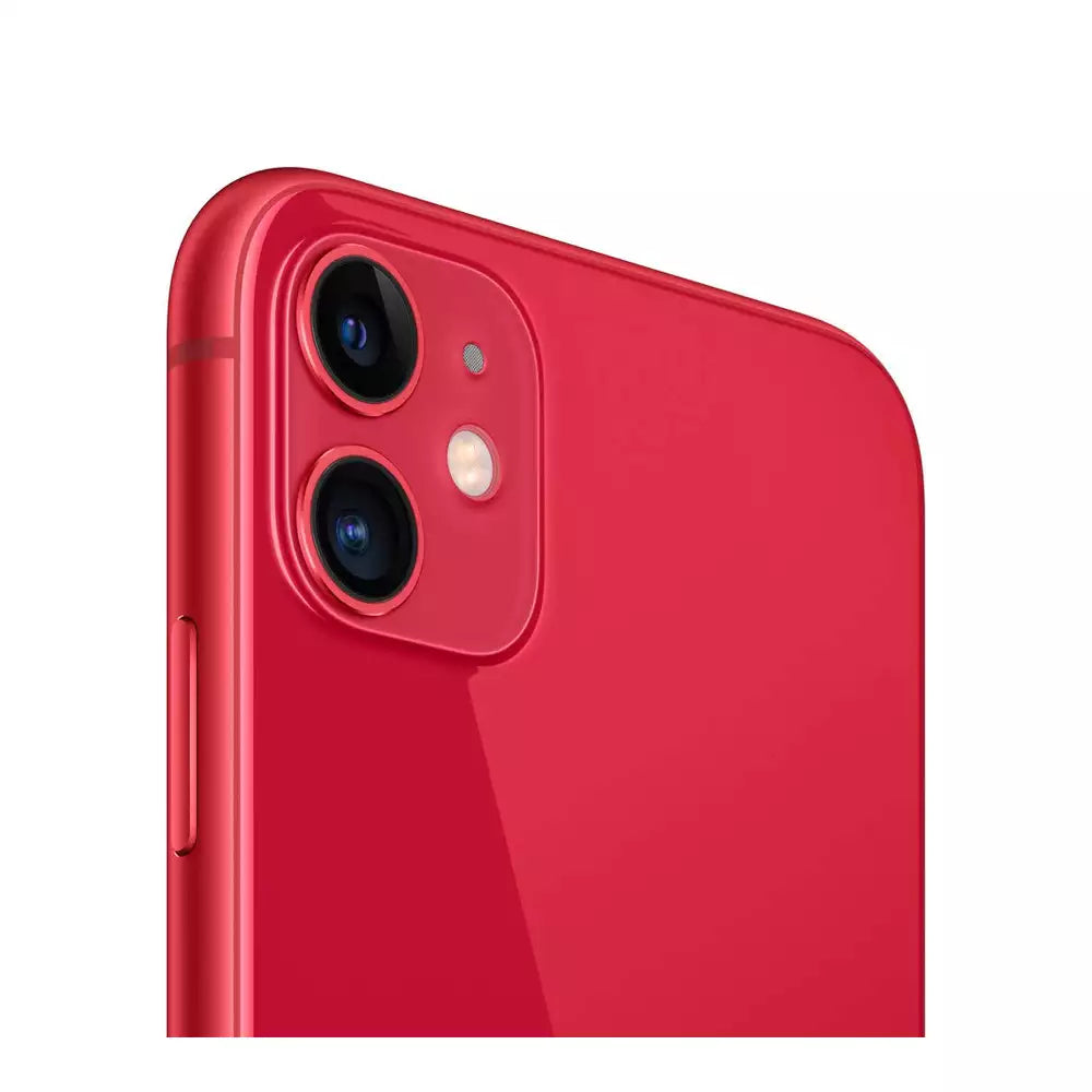 (Pre-Owned) Apple iPhone 11 with 20W Adapter (64GB) (Black, Red)