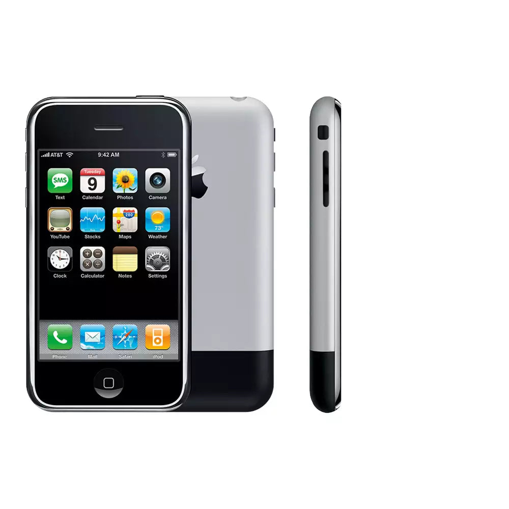 (Pre-Owned, Good) Apple iPhone 1st Generation (First iPhone) (8GB) (Black and Silver) (90 Days Warranty)