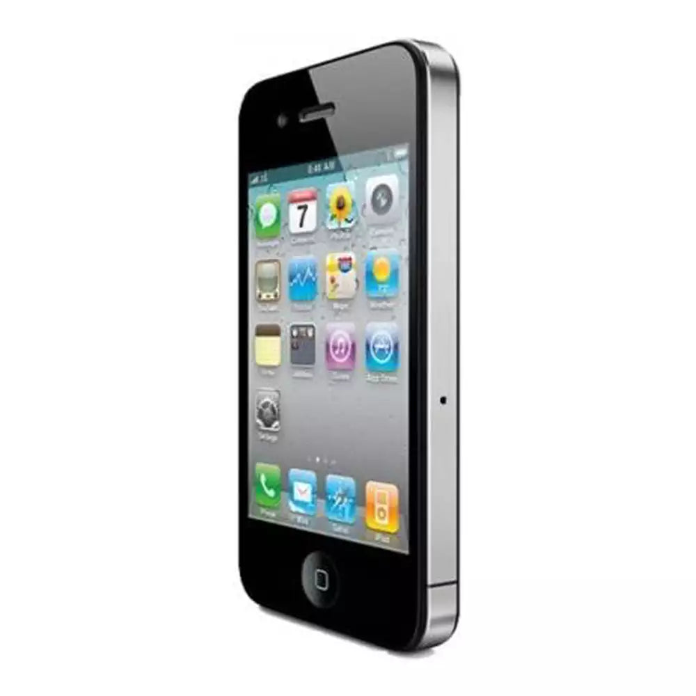 (Open Box Condition, Excellent) Apple iPhone 4S With 8MP Camera and Retina Display and Stainless Steel/Glass Build (8GB,16GB) (Black) (60 Days Warranty)