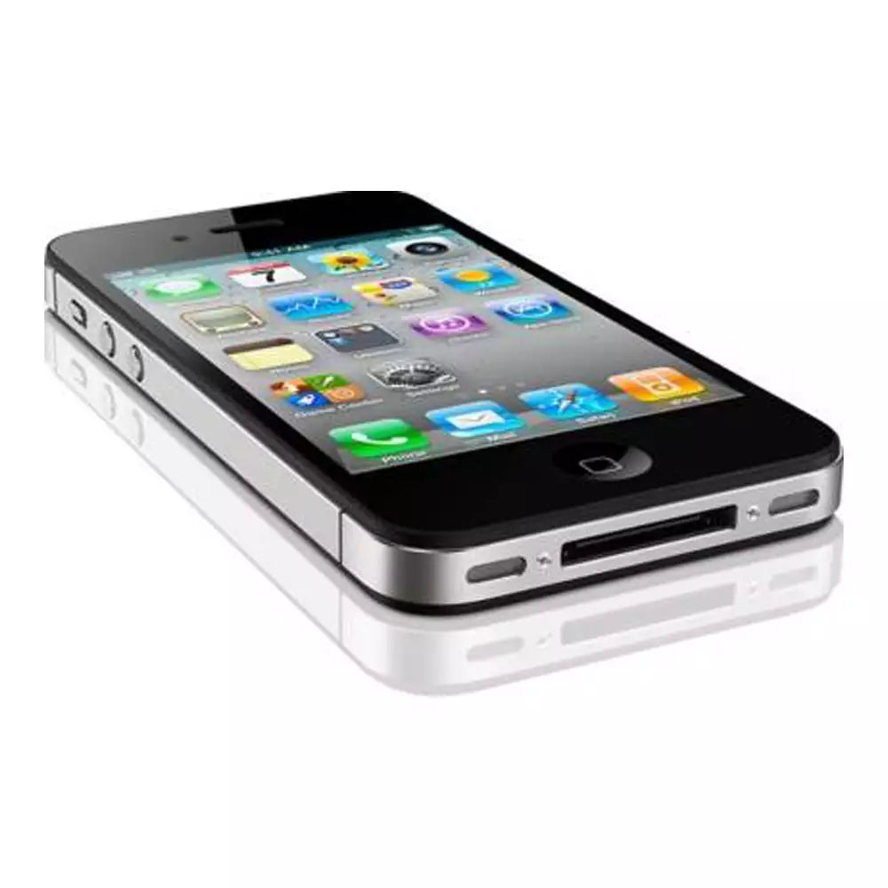 (Open Box Condition, Excellent) Apple iPhone 4S With 8MP Camera and Retina Display and Stainless Steel/Glass Build (8GB,16GB) (Black) (60 Days Warranty)