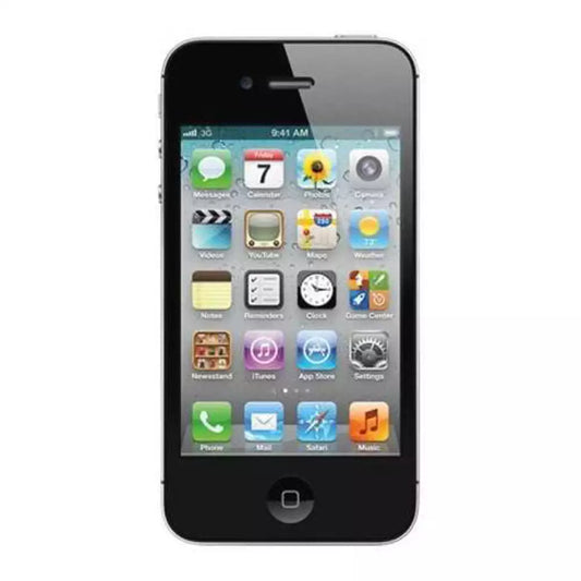 (Open Box Condition, Excellent) Apple iPhone 4S With 8MP Camera and Retina Display and Stainless Steel/Glass Build (8GB,16GB) (Black) (60 Days Warranty)