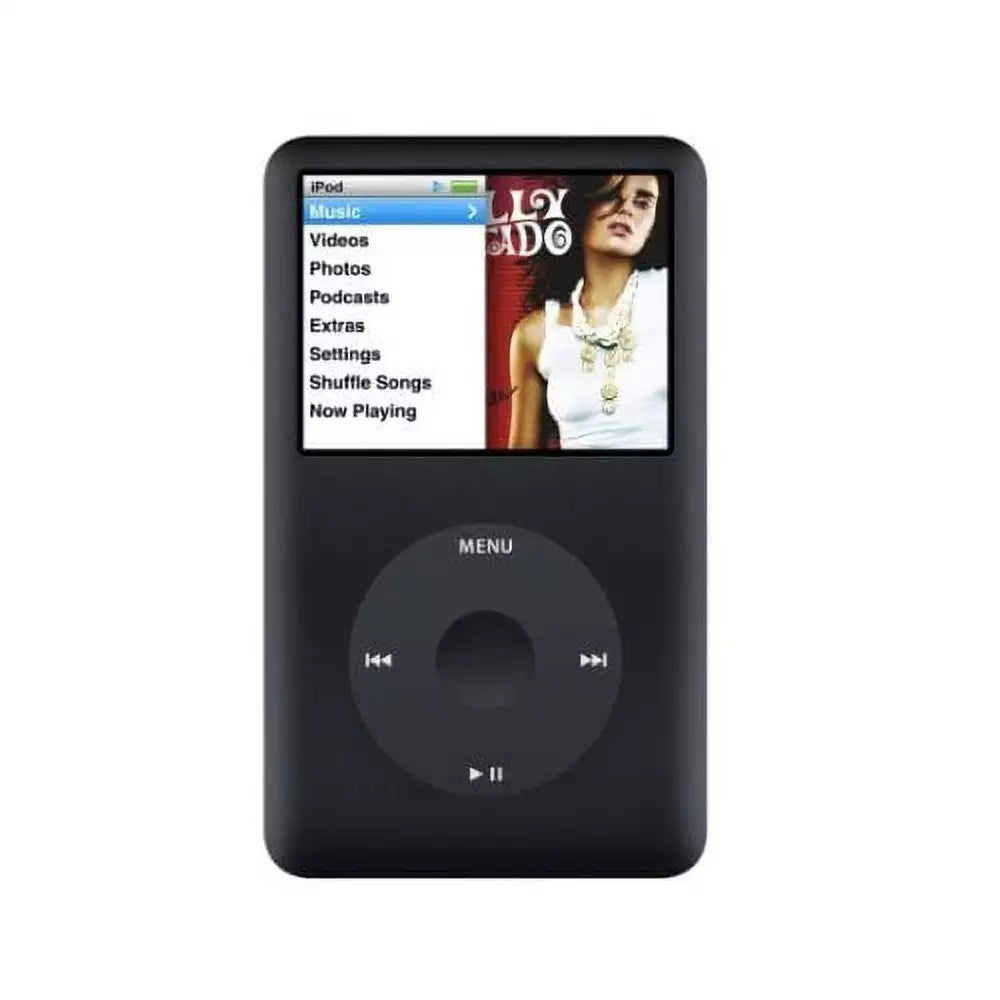 (Open Box Condition) Apple iPod Classic 6th Generation (Latest 80GB Model) 80 GB (Black) (6 Months Warranty) + Bose In-Ear Earphones (With New Front/Back Panel, Battery and Wheel)