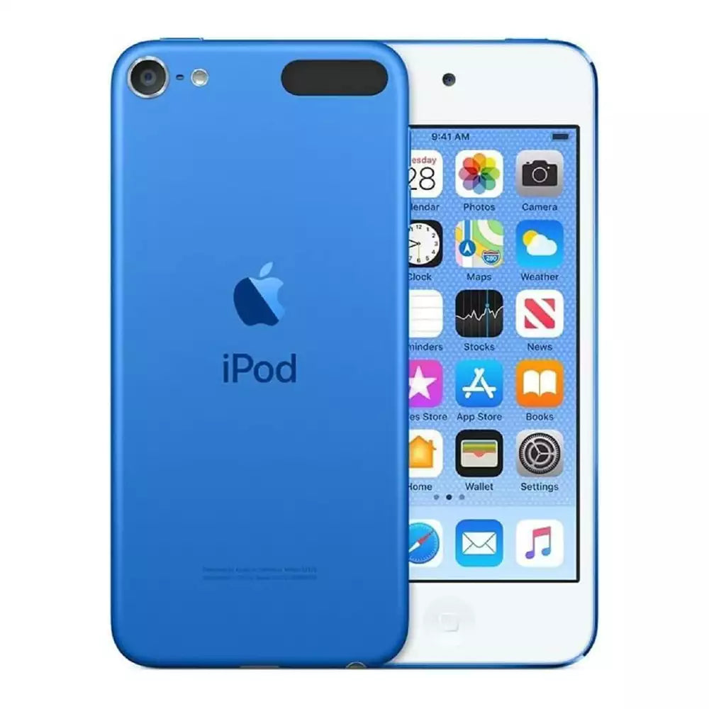 (Pre-Owned, Very Good) Apple iPod Touch 6th Generation (With AirPlay Support) (16GB) (Blue) (90 Days Warranty) + Apple EarPods