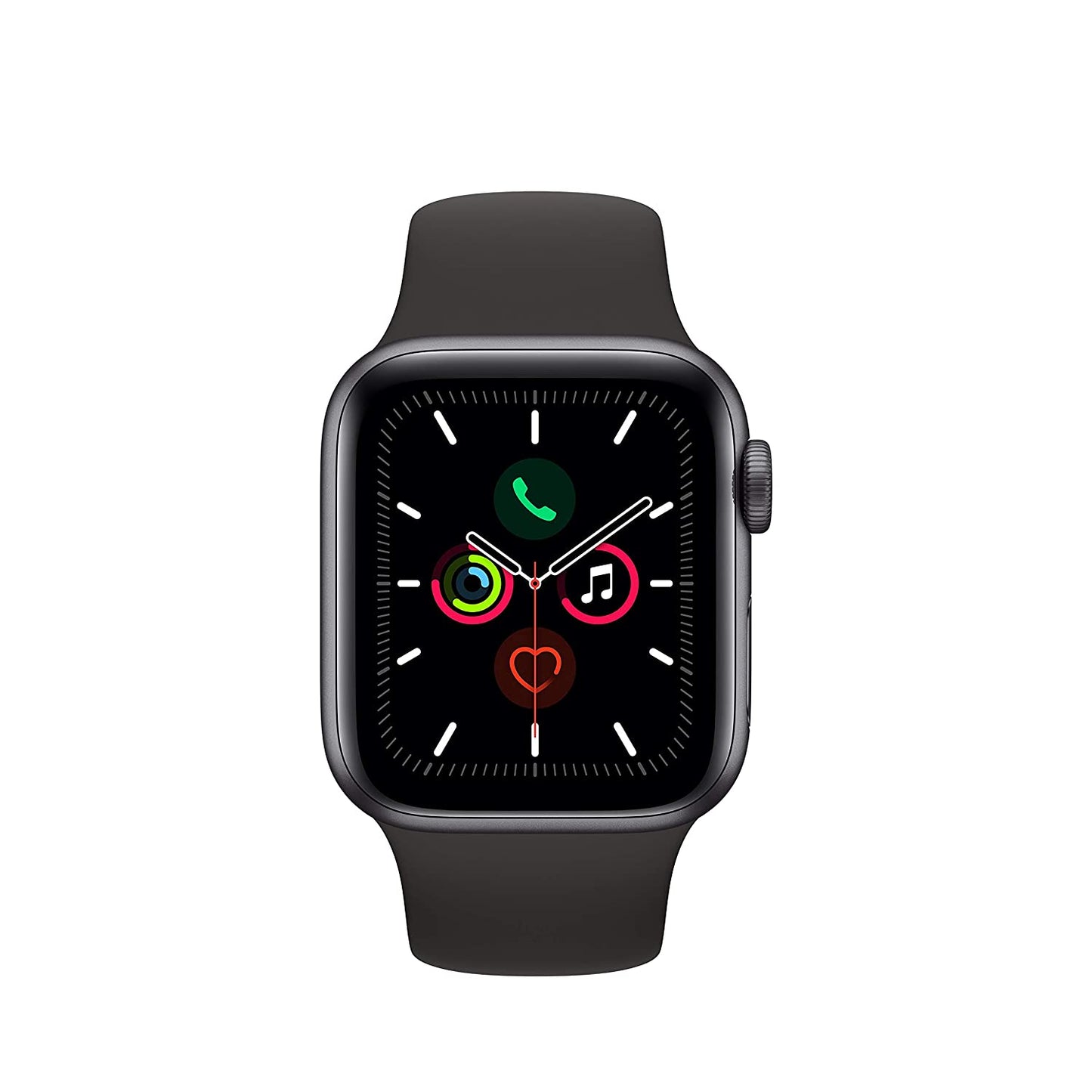 (Pre-Owned) Apple Watch Series 5 (GPS 40mm) Aluminium Case with Black Sport Band (Space Gray)