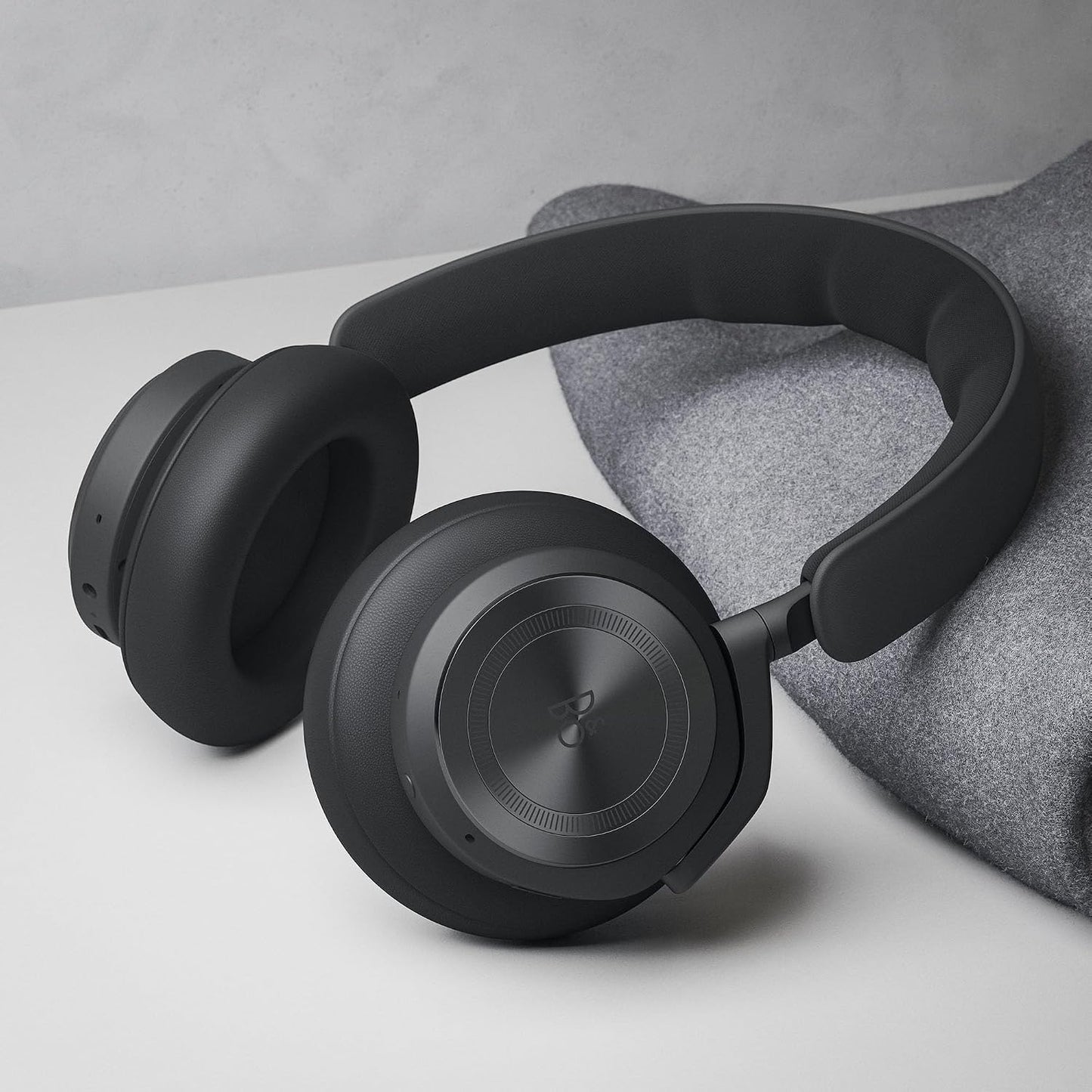 (Pre-Owned, Excellent) Bang & Olufsen HX Over Ear Wireless Bluetooth Headphones With ANC and Premium Build (Leather and Aluminium) (Black) (90 Days Warranty)