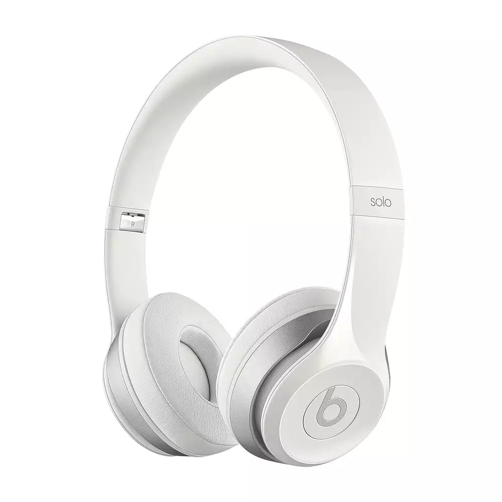 (Pre-Owned, Very Good) Beats Solo 2.0 Wired Headphones (White) (60 Days Warranty)
