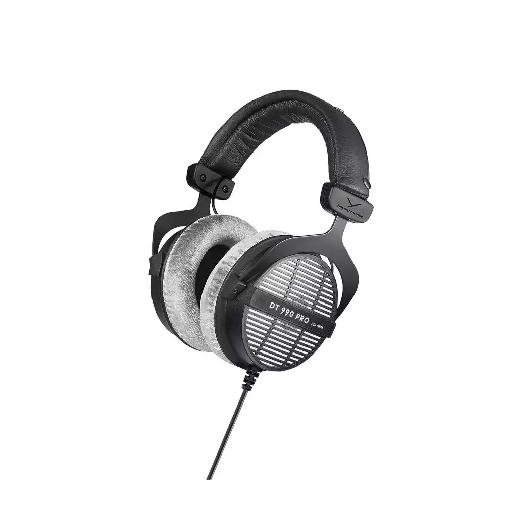 (Open Box) Beyerdynamic DT 990 PRO Over-Ear Wired Studio Headphones, For Audiophiles (Black)