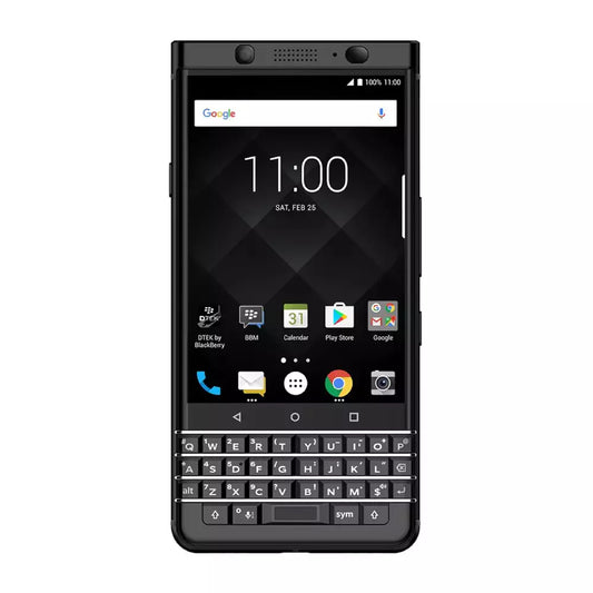 (Pre-Owned, Good) BlackBerry KEYONE (4GB RAM, 64GB Storage) (Black Limited Edition) (With Retail Box) (Visible Scratches) (60 Days Warranty)