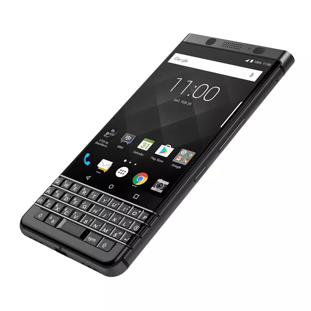 (Pre-Owned, Good) BlackBerry KEYONE (4GB RAM, 64GB Storage) (Black Limited Edition) (With Retail Box) (Visible Scratches) (60 Days Warranty)