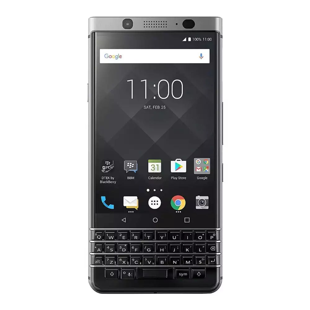 (Open Box) BlackBerry KEYONE (3GB RAM, 32GB Storage) (Silver) (6 Months Warranty) (With Retail Box)