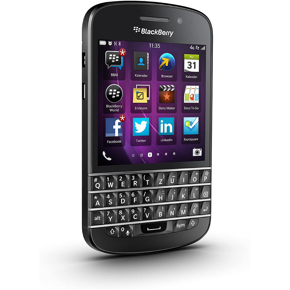 (Pre-Owned, Very Good) Blackberry Q10 Smartphone, 16GB (Gold Edition) (60 Days Warranty)