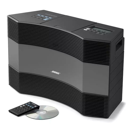 (Pre-Owned, CD Not Functional) Bose Acoustic Wave Music System II With FM + Bose Bluetooth Adapter (Black)