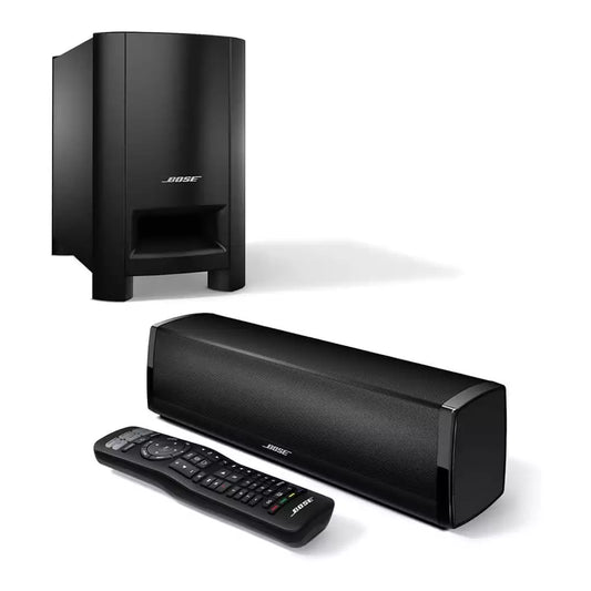 (Pre-Owned, Fair) Bose Cinemate 10 Home Theatre System With Optical and AUX Inputs (Black) (90 Days Warranty)
