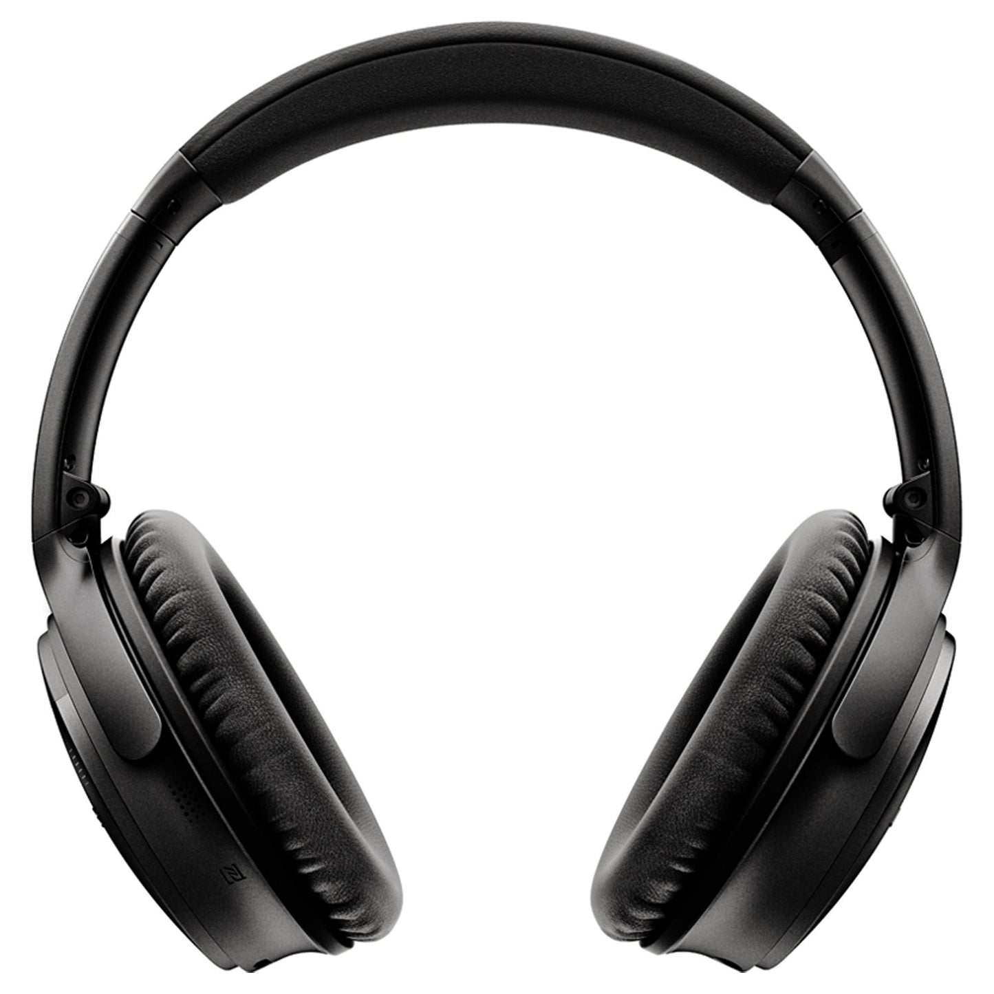 (Pre-Owned, Fair) Bose QuietComfort 35 (QC 35) Wireless Bluetooth Headphones With ANC (Active Noise Cancellation) (Silver, Black) (With New Headband and Ear Cushion)