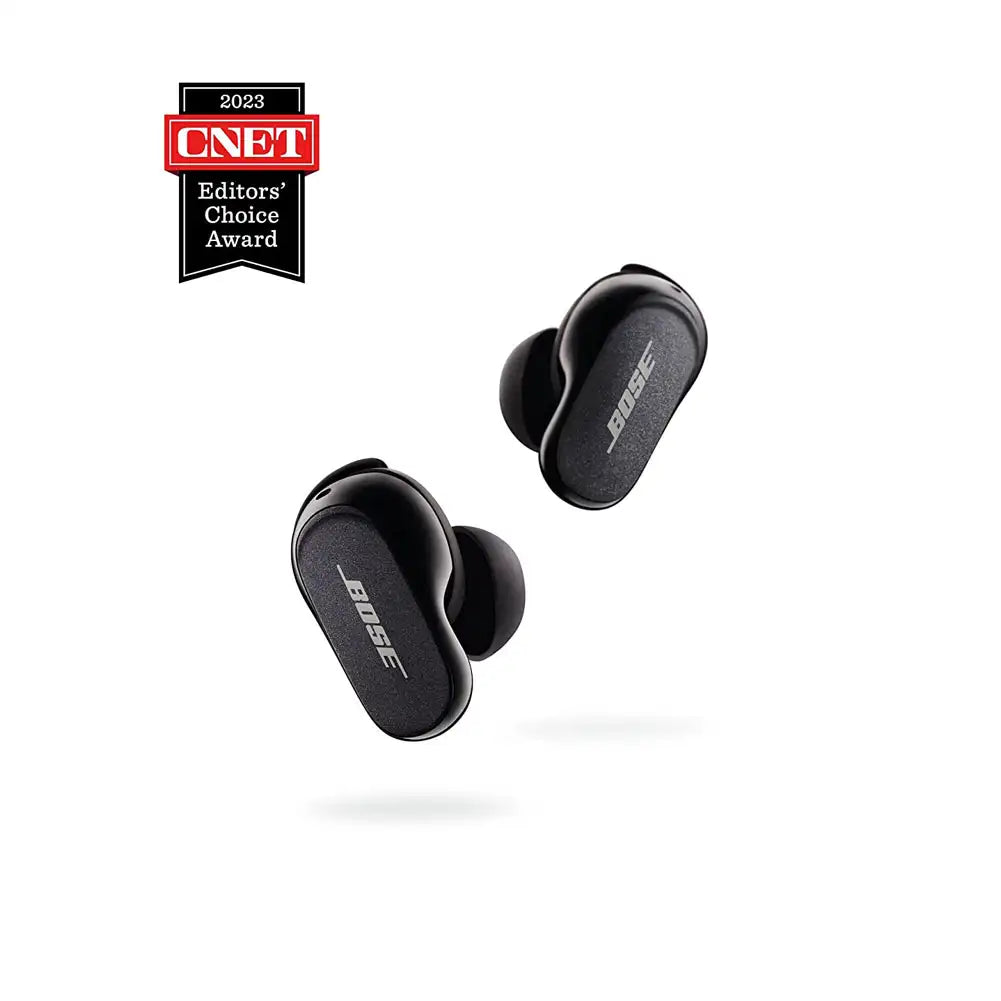 (Open Box) Bose QuietComfort Earbuds 2 / II (QC Buds 2), Wireless, Bluetooth, World’s Best Noise Cancelling in-Ear Headphones with Personalised Noise Cancellation & Sound (Black)