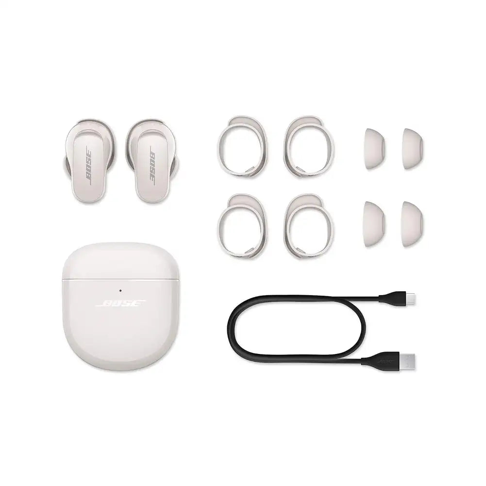 (Open Box) Bose QuietComfort Earbuds 2 / II (QC Buds 2), Wireless, Bluetooth, World’s Best Noise Cancelling in-Ear Headphones with Personalised Noise Cancellation & Sound (Black)