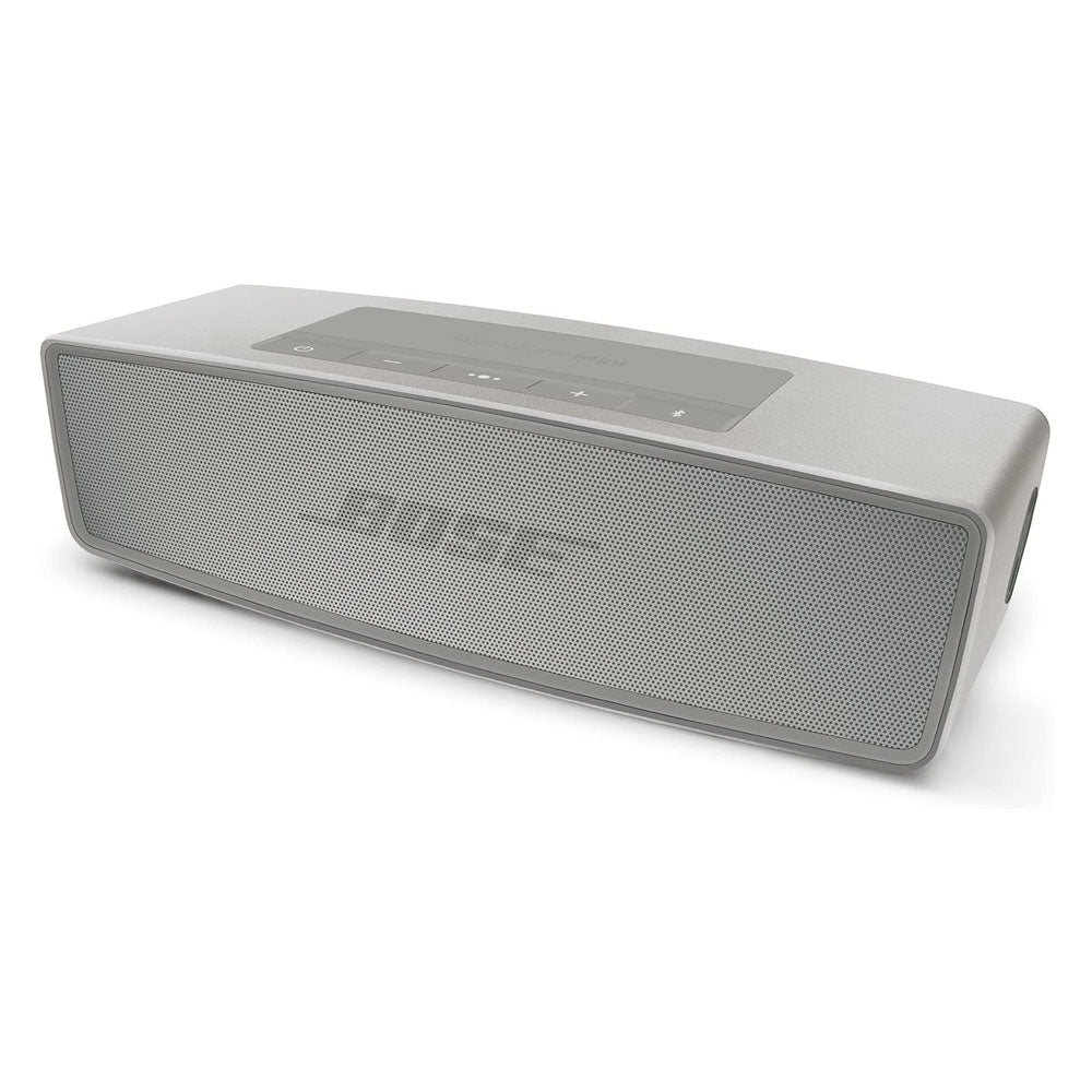 (Pre-Owned, Very Good) Bose SoundLink Mini II 2 Wireless Bluetooth Speaker With Charging Cradle (Pearl/Silver) (60 Days Warranty)