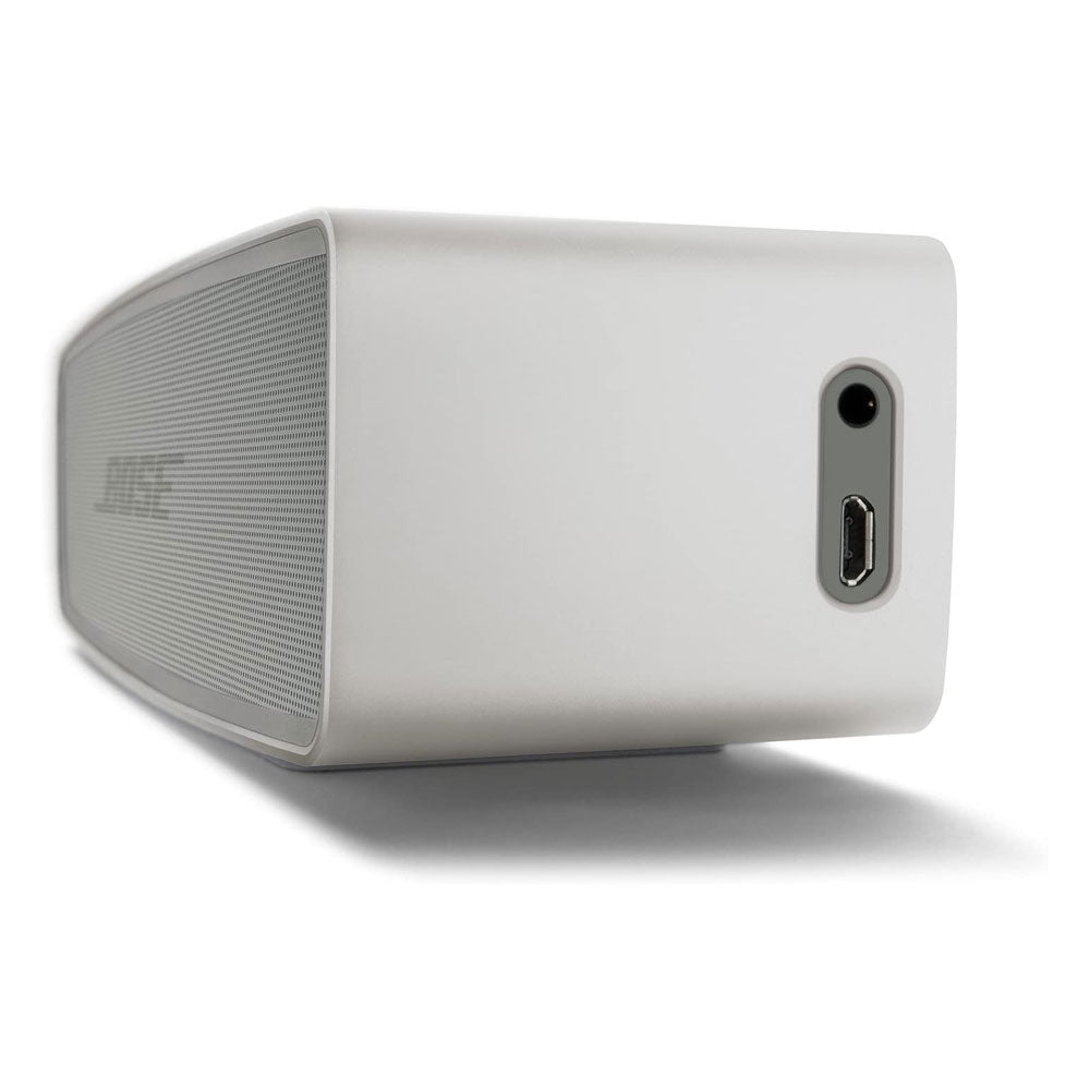 (Pre-Owned, Very Good) Bose SoundLink Mini II 2 Wireless Bluetooth Speaker With Charging Cradle (Pearl/Silver) (60 Days Warranty)