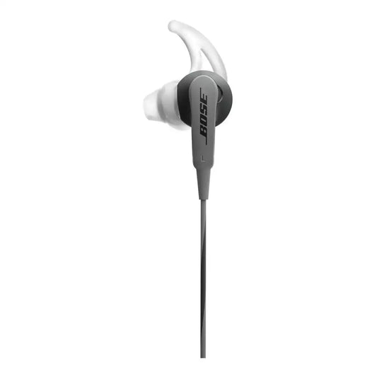 (Open Box Condition) Bose SoundSport Wired In-Ear Earphones With 3.5mm Jack For iPods, Walkmans, MP3 Players and Devices With 3.5mm Jack (Gray) (6 Months Warranty)