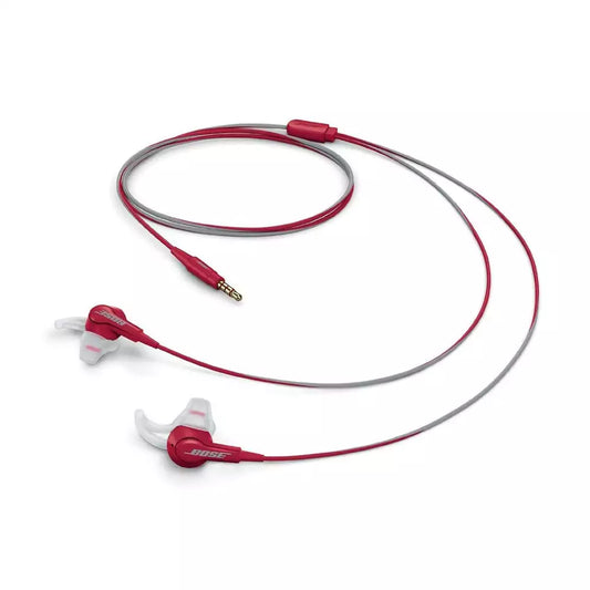 (Open Box Condition) Bose SoundTrue Wired In-Ear Earphones For iPods and MP3s (Maroon and White) (120 Days Warranty)