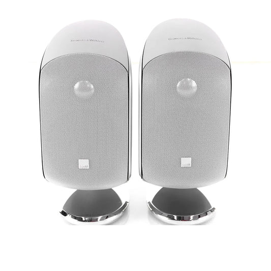(Pre-Owned, Very Good) Bowers & Wilkins Mini Theatre M-1 1st Generation Passive Bookshelf/Satellite Speakers (Pair) (Full Metal Build) (Silver) (6 Months Warranty)
