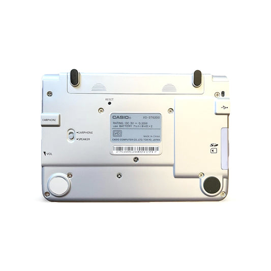 (Pre-Owned, Excellent) CASIO EX-word XD-ST6200 Japanese English Electronic Dictionary (Silver) (90 Days Warranty)