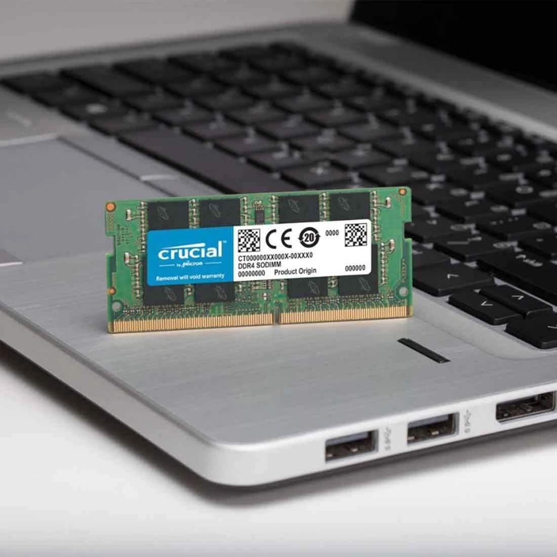 (Open Box) Crucial 8GB DDR4 RAM Module, 1.2v 2666Mhz SODIMM (For Laptops) (18 Months Warranty)