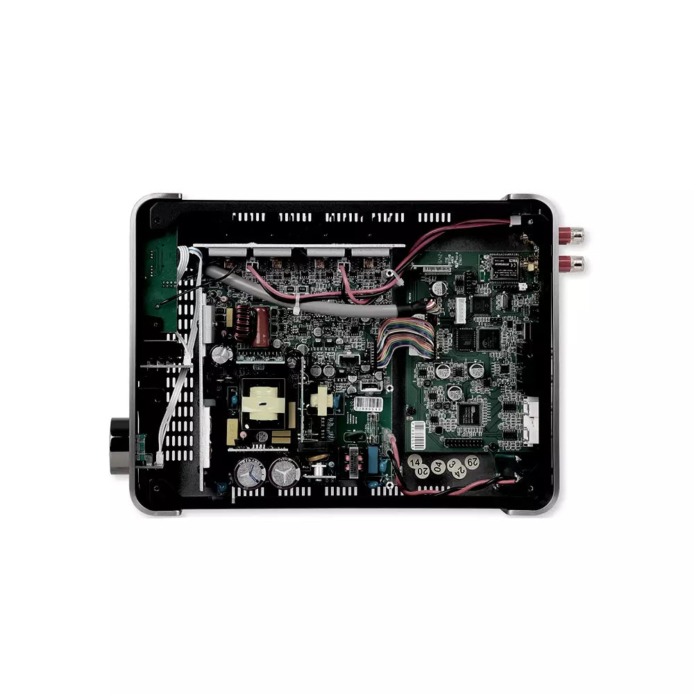 (Open Box Condition) ELAC EA101EQ-G Element Series Integrated Stereo Amplifier With Bluetooth Connectivity (Gray) (90 Days Warranty)