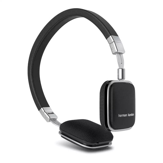 (Pre-Owned, Very Good) Harman Kardon SOHO Premium Wired Headphones With Case (Black) (90 Days Warranty)