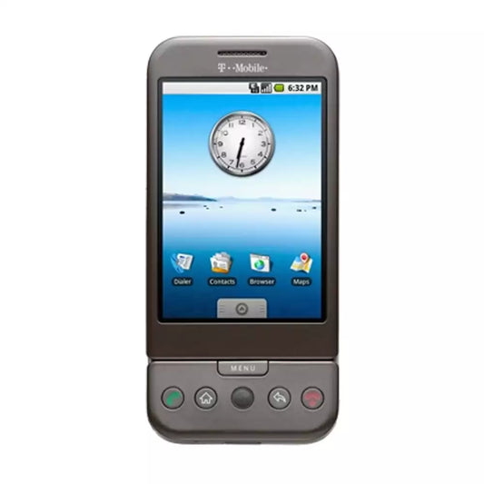 (Pre-Owned, Very Good) HTC Dream (T-Mobile Google G1) (Gray) (First Android Phone!) (With Cyanogen OS) (60 Days Warranty)