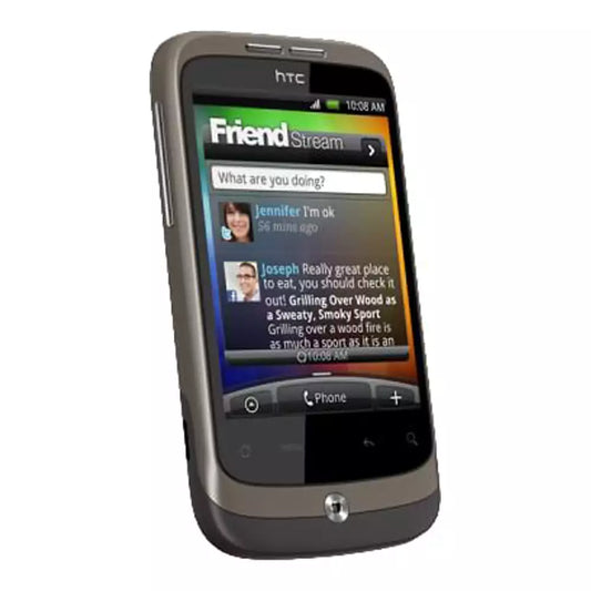 (Pre-Owned, Very Good) HTC Wildfire Android Smartphone With 5MP Autofocus Camera (Gray) (90 Days Warranty)