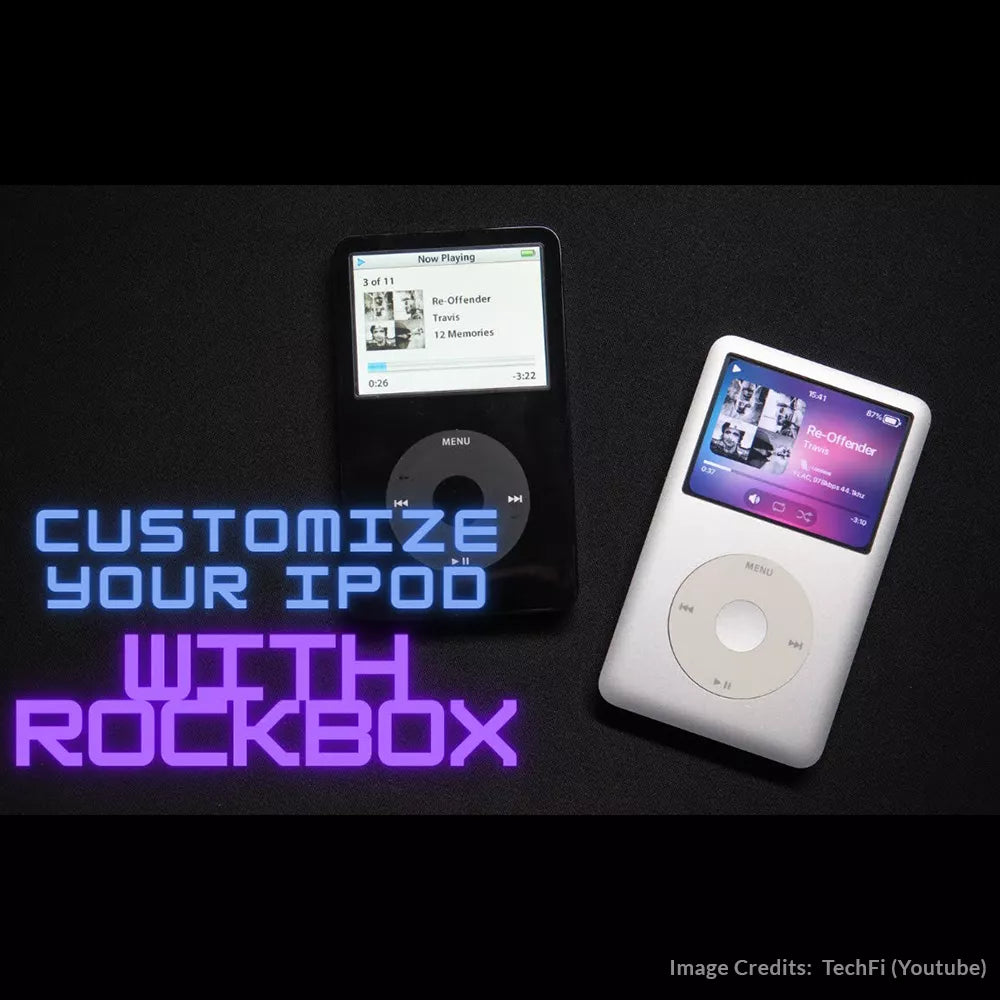 (Pre-Owned, Very Good) Apple iPod Classic 5th Generation 60GB With Upto 15000 Songs (Black) (90 Days Warranty) (With Rockbox OS, FLAC, Drag & Drop Music Transfer) + Bose Earphones