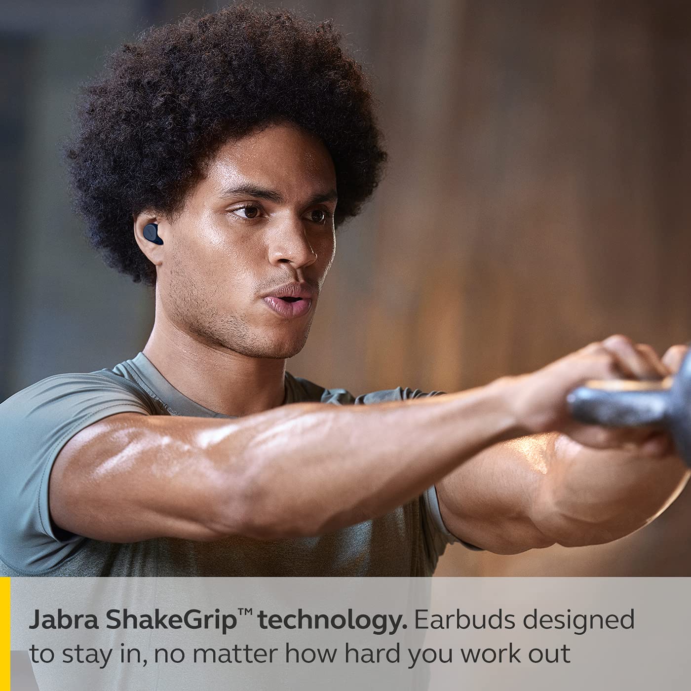 (Open Box Condition) Jabra Elite 7 Active in-Ear Bluetooth True Wireless Waterproof Sports Earbuds with Active Noise Cancellation, Multi-Device connectivity (Black, Blue) (60 Days Warranty)
