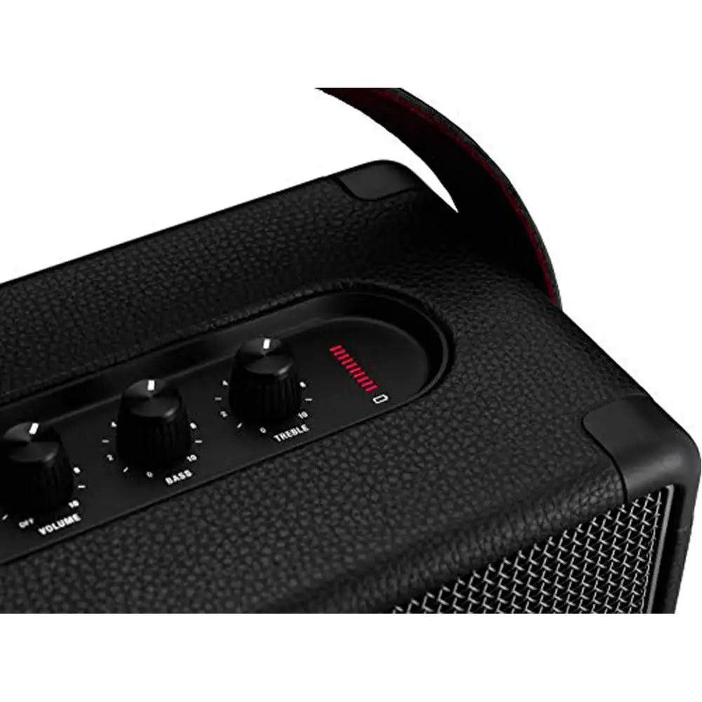 (Pre-Owned, Excellent) Marshall Kilburn II Portable Bluetooth Speaker (Black, Black Gold) (90 Days Warranty)