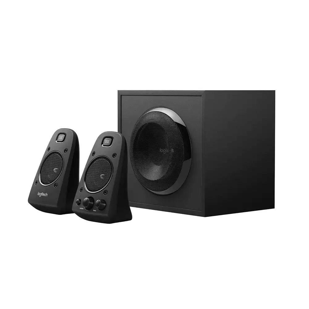 (Open Box Condition) Logitech Z623 2.1 THX Certified Speaker System (200W RMS) (Black) (6 Months) (Subwoofer has some marks)