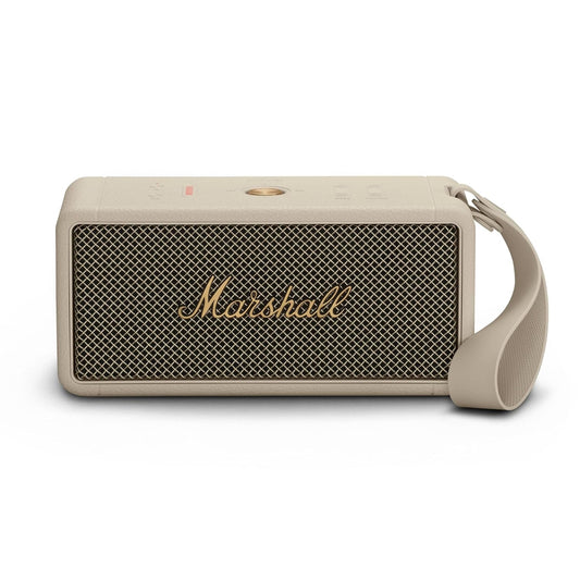 (Open Box) Marshall Middleton 60 W Portable Bluetooth Speaker (Cream) (11 Months Warranty)