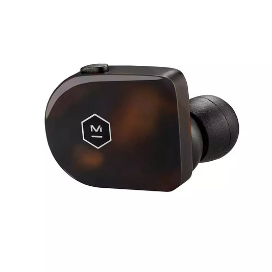 (Pre-Owned, Excellent) MASTER & DYNAMIC MW07TS Truly Wireless Bluetooth Earphones (In Ear, With Mic) (Brown) (90 Days Warranty)