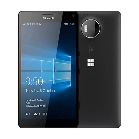 (Open Box Condition) Microsoft Lumia 950 Windows Smartphone With 20MP Carl Zeiss Camera (3GB, 32GB) (Black) (90 Days Warranty)