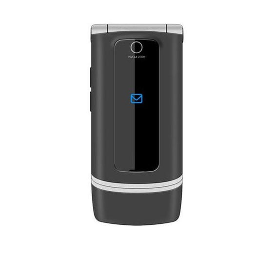 (Pre-Owned, Good) Motorola W375 Stylish Flip Phone With Camera (Black) (60 Days Warranty)