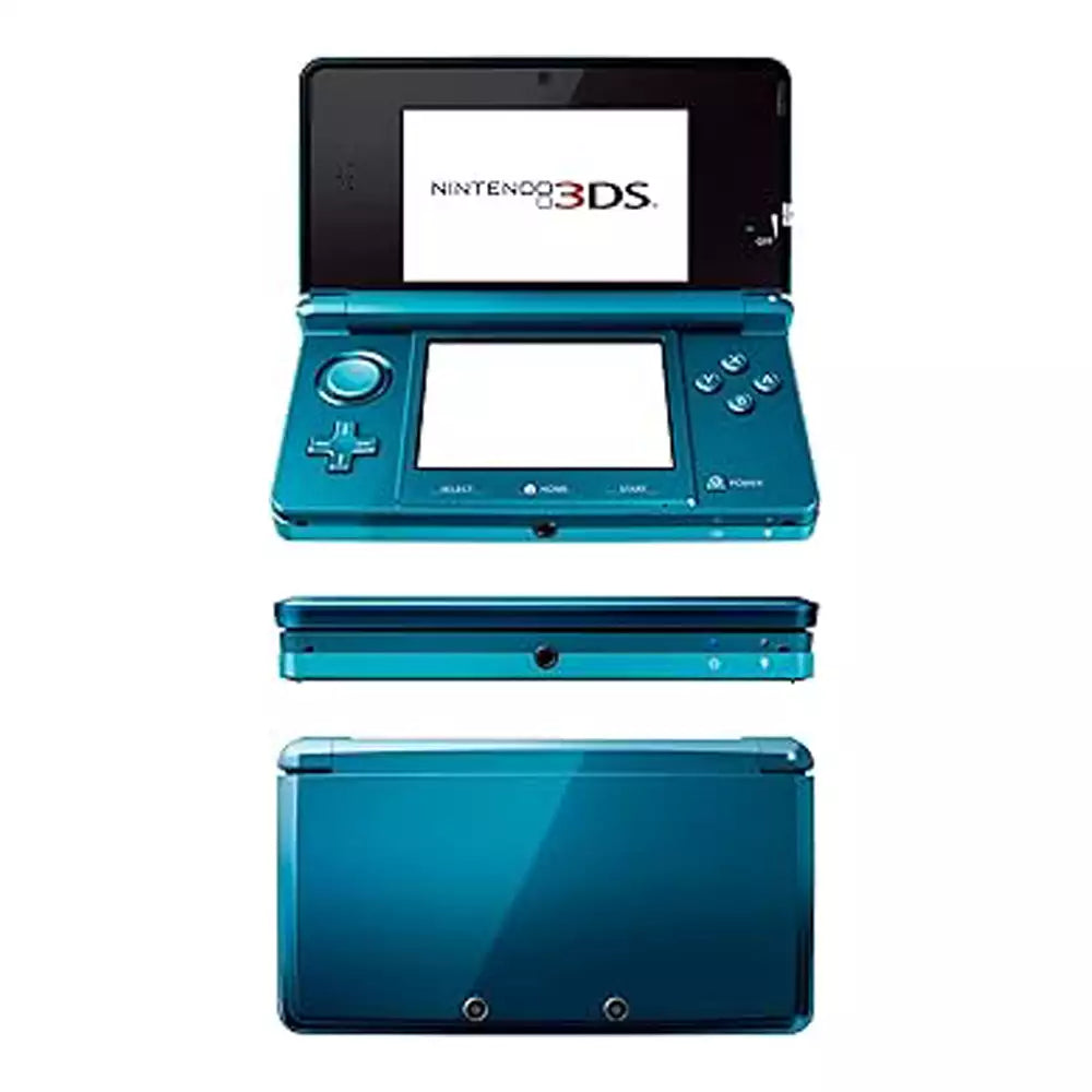 (Pre-Owned, Good) Nintendo 3DS Portable Gaming Console With Dual Screen (Black) (90 Days Warranty) (Rear Cameras Not Functional)